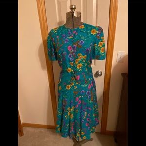 Colorful 2 Piece Top/Skirt